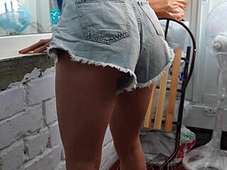 Neighbors were shocked watching this hardcore anal sex on the balcony in 4k.