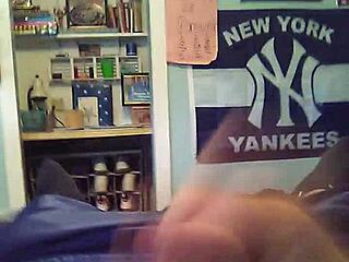 Eighteen-year-old guy still jerks off alone