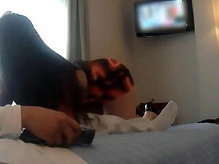 Boldly Sucking Hard and Thick Cock in Action