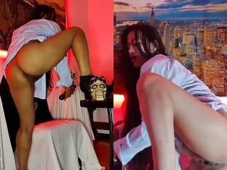 intense dancing leads to cum