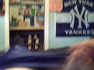 Eighteen-year-old guy still jerks off alone