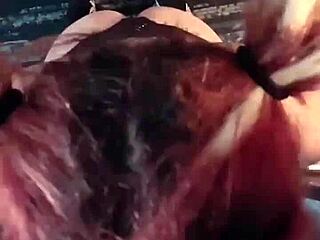 Rough face fucking with deepthroat action! Intense interracial scene!