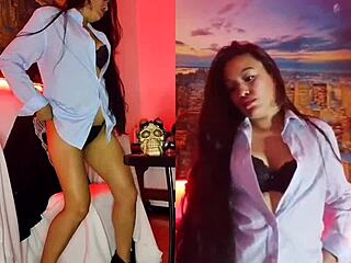 intense dancing leads to cum