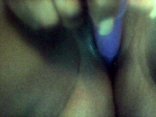 just me and my pinkie exploring my ebony pussy in solo masturbation