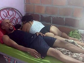 colombian stepsister gives blowjob pussy sucking