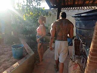 fada mel and paty bumbum build a fetish pool with el toro de oro