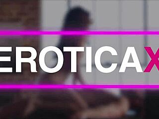 eroticax lesbian lovers get fucked and creampied by big cocked colleague in interracial threesome