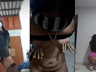 i got punished for leavin the room as a slave bitch