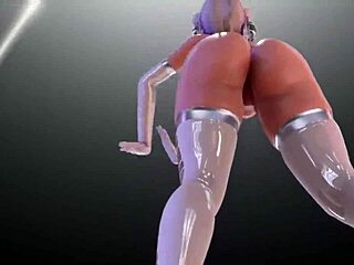 mmd 3d hot body haku pink kitten big ass dance compilation 😍