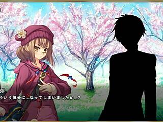 Anime Scene With Ryuu Mon In Light Clothing