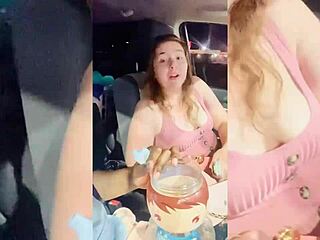 Wilderness Party Turns Public Fucking With Rabbit Toy Creampie