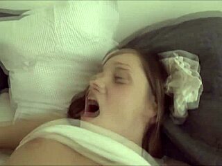 lesbian love story with brunettes sharing gentle moments