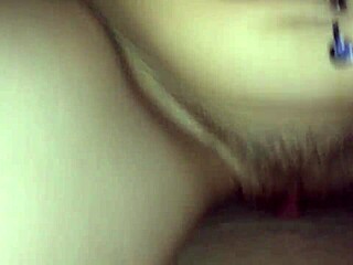 My Girlfriend Rides My Cock Hard and Squirts Cum