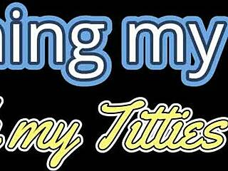 Boldly Brushing Teeth While Exposing Huge Tits In Mature MILF Reality Scene.