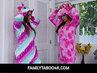 كالي بلاك وجابي أورتيجا يغازلون أخوهم الزوج! 😜