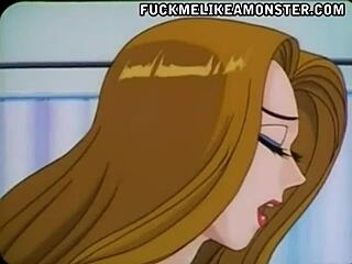 يا إلهي، ثلاثي أنمي مع عاهرة مص تهز الأرض!