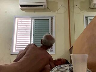 Amateur Couple's Intense Front And Back Sex