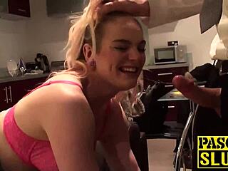 Wild student Carly Rae loves big dick action 😈