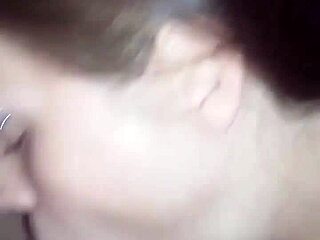 Amateur DEEPTHROAT on that MILF ASS