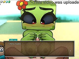 Ne morem verjeti, da me je Creeper Girl odjela devištva z javnim titfuckom na plaži!