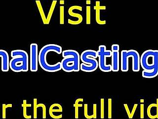 Μικρή γκόμενα από κάστινγκ καβαλάει δυνατά την πούτσα σε καυτή POV δράση