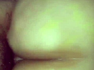 She bends over for intense doggy style anal fucking.