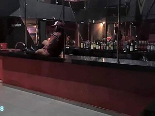 Watch these naughty amateurs strip naked in the swing club for big tits blowjob and doggystyle action.