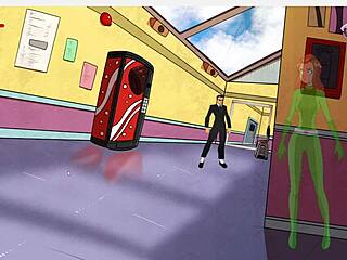 i sneak around spying on paprika while playing the trainer game