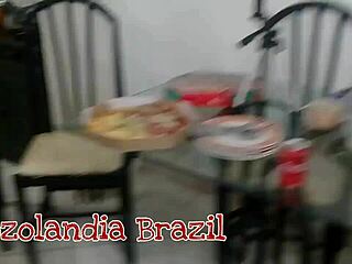 I served the lingerie delivery guy while he recorded everything