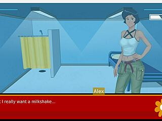 i sneak around spying on paprika while playing the trainer game