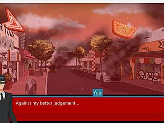 i sneak around spying on paprika while playing the trainer game