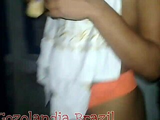 I served the lingerie delivery guy while he recorded everything