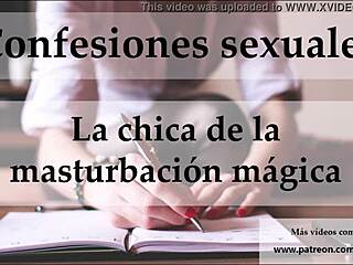 SEXUAL CONFESSION THE GIRL OF THE MAGIC HANDJOBS SPANISH VOICE