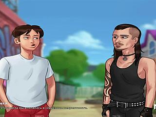 Girlfriends in Summertime Saga fuck uncensored