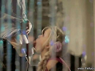 Horny milf eagerly devours the hot cumshot