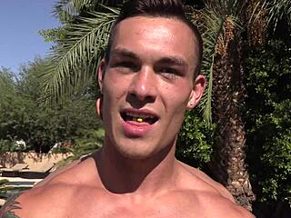 Very Popular Horse Cock Jock Lets Hot Blonde Try Anal Toys On Him