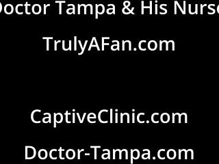 Nikki star moans as doctor tampa uses hitachi wand for orgasms during college physical at hospital.