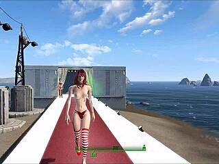 Fallout 4 Fashion Show in Sexy Lingerie