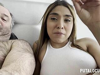 Horny Peruvian babe fucks wildly!