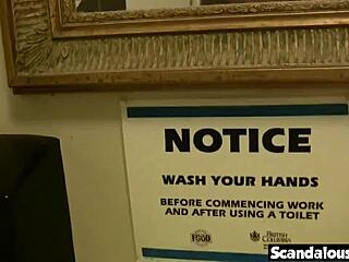 Jenny's blowjob scandal unfolds in a comfort room POV scene. Watch the blonde babe's natural skills shine.