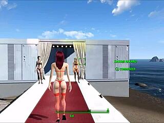 Fallout 4 Fashion Show in Sexy Lingerie