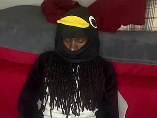 Guccicapone jerks monster cock in onesie for cumshot!