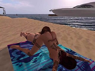 K And P Beach Lesbian Orgasm