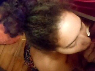 girlfriend gives blowjob to friend