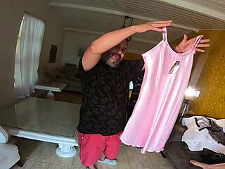 pamela pantera prepares her giant pussy for the job ahead