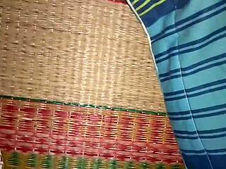 First time with small cousin in family setting.