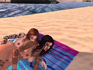 K And P Beach Lesbian Orgasm