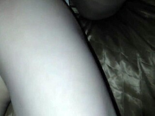 redhead gives blowjob with cum on pussy