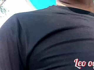 Myllena Rios sucks big tits in POV betrayal