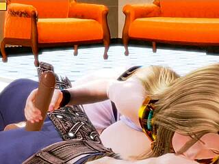 hentai 3d maid serves gladiator king